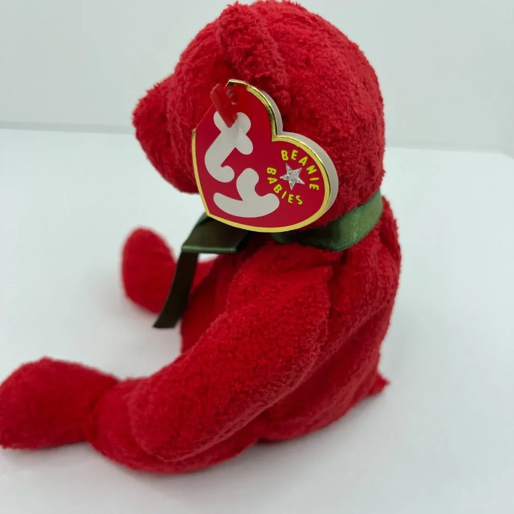 Ty Beanie Baby Mistletoe - (Bear 2000) Christmas W/Tag
